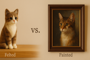 Felted vs. Painted: Realism & Budget Compared for Pet Portraits (2025)
