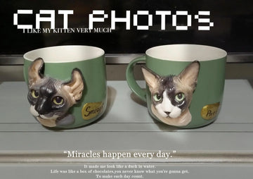 How to Make a 3D Oil Painting Custom Pet Portrait Mug by Hand