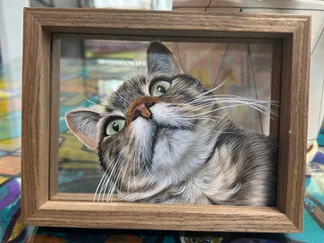 Why 3D Oil Painted Pet Portraits on Glass Are the Future of Pet Art