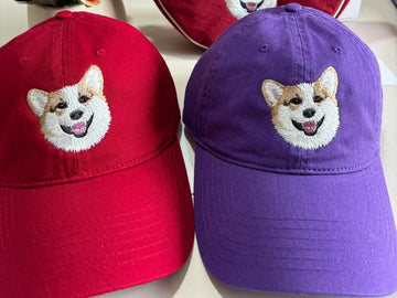 Custom Embroidered Pet Portraits: Handstitched Memorial Gifts for Dog & Cat Lovers