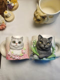 3D Oil Painting Custom Pet Portraits on Mugs