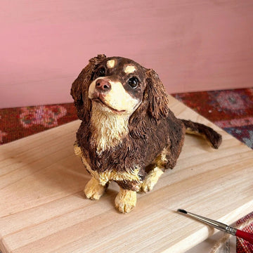 Custom Pet Clay Portrait Full Body