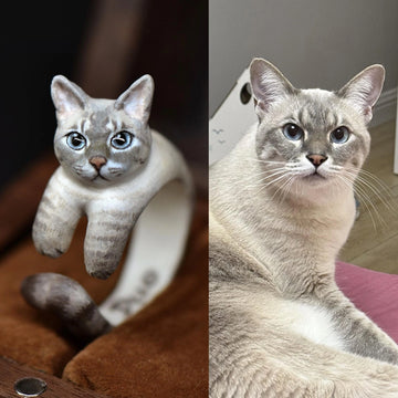 Customized Pet 3D Clay Ring