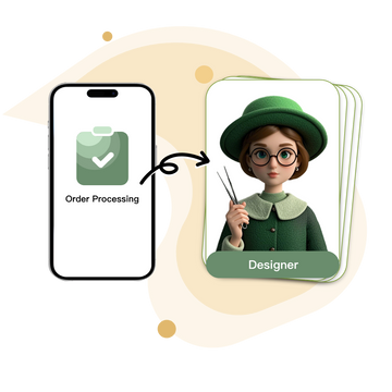 Petdecorart Order Processing and Designer Assignment
