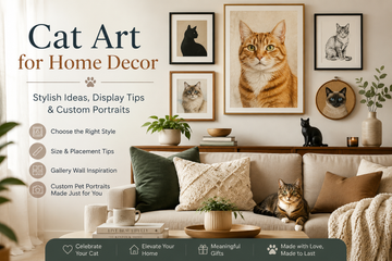 Cat Art for Home Decor