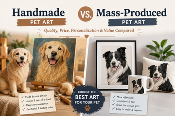 Handmade vs. Mass-Produced Pet Art