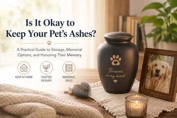 Is It Okay to Keep Your Pet’s Ashes