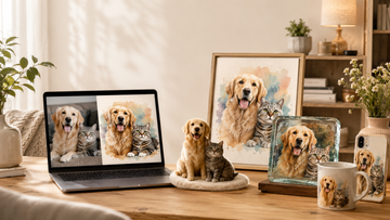 Personalized Pet Art Online
