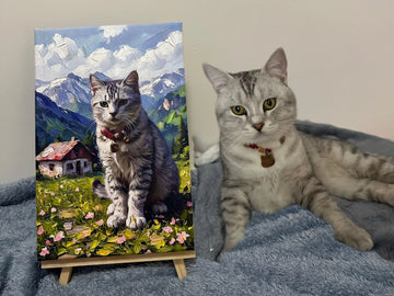 Art as Healing: Hand-Painted Pet Oil Portraits as a Legacy