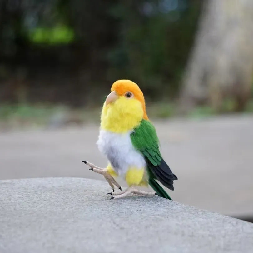 Custom 3D Wool Felted Bird – Full Body Design