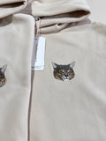 Custom Embroidered Pet Portrait Hoodie Long Sleeve