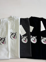 Custom Hand Embroidered Pet Portrait T-Shirt | PetDecorArt