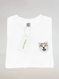 Custom Hand Embroidered Pet Portrait T-Shirt