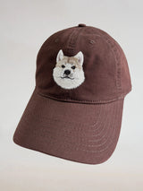 Custom Pet Portrait Hand Embroidered Caps | PetDecorArt