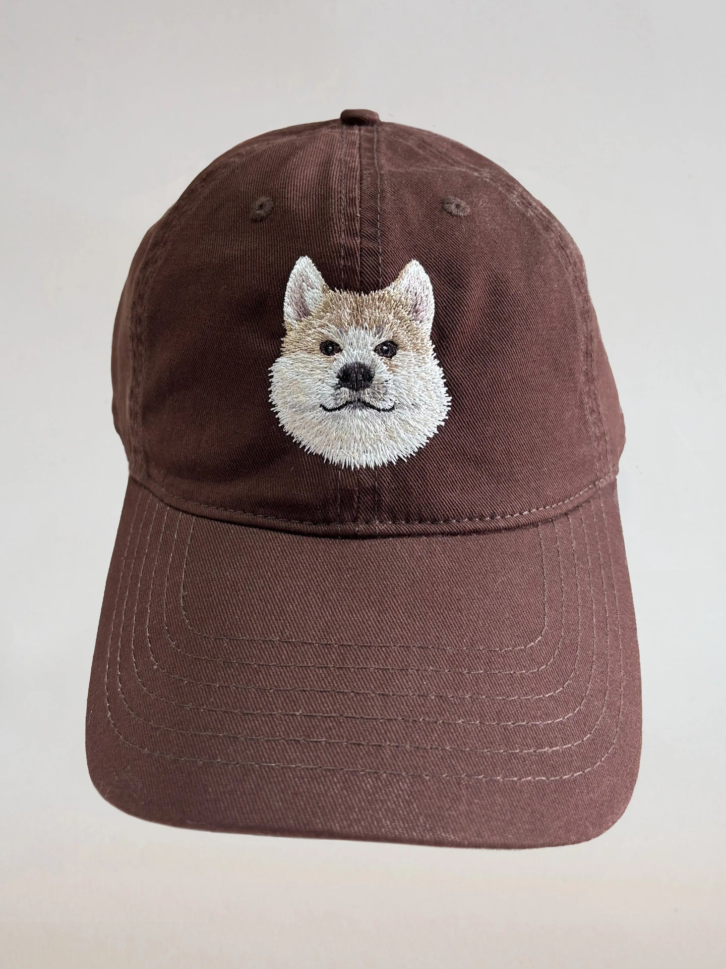 Custom Pet Portrait Hand Embroidered Caps | PetDecorArt