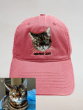 Custom Pet Portrait Hand Embroidered Caps
