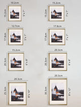 Oil Painted Pet Portrait on Glass Size