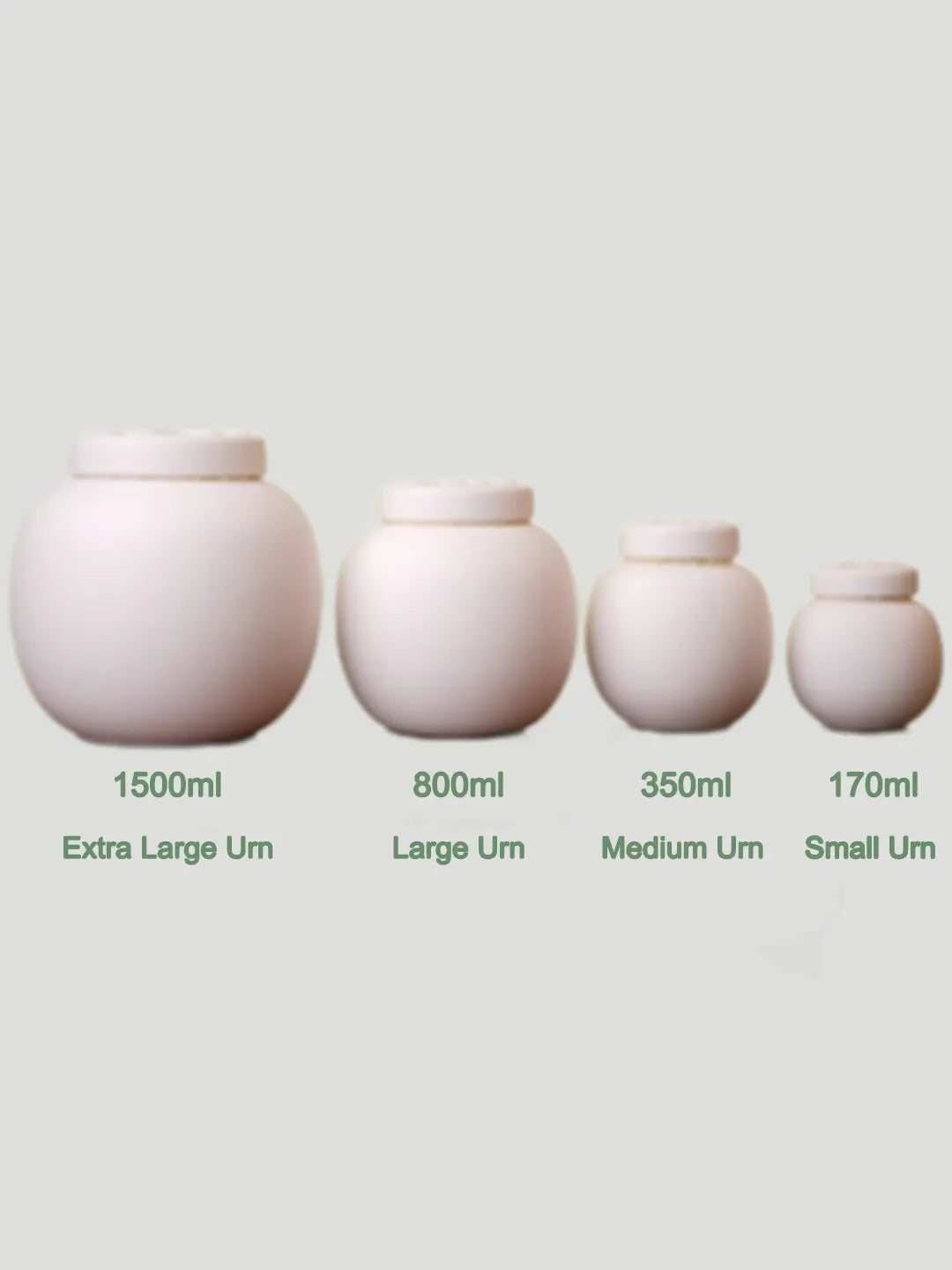 Paw Print Urn – Customized Ceramic Pet Urn for Pets Up to 26kg with Hand-Painted Portrait