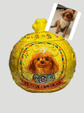 Pet Planet Urn – Customized Ceramic Pet Urn with Hand-Painted Pet Portrait